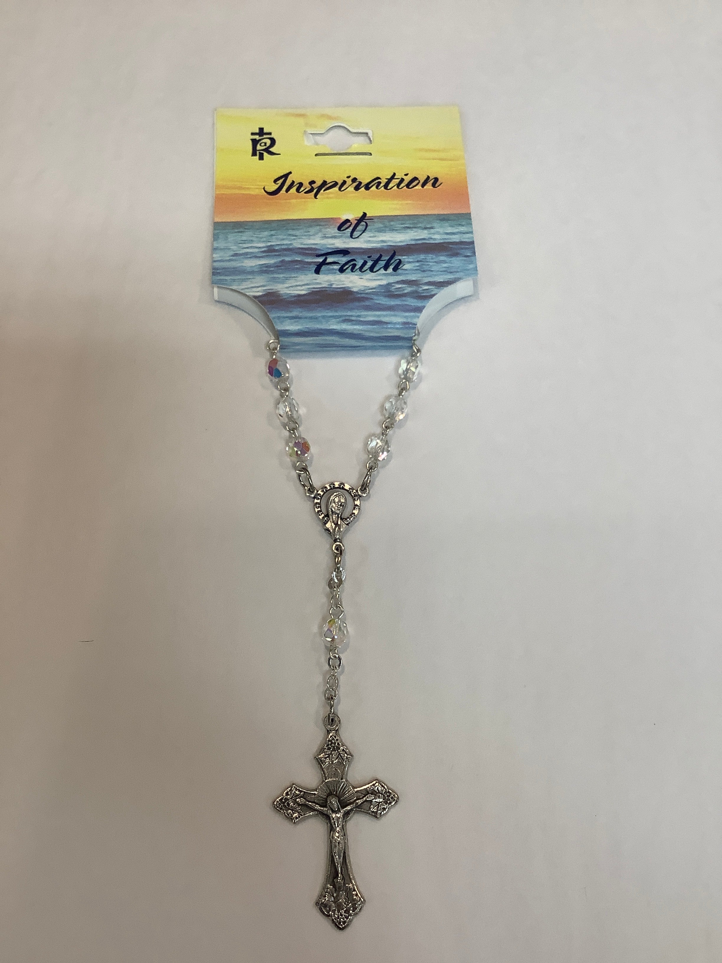 Rosary/One Decade/Crystal/5mm