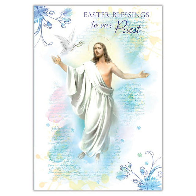 Card-Easter Blessings To Our Priest