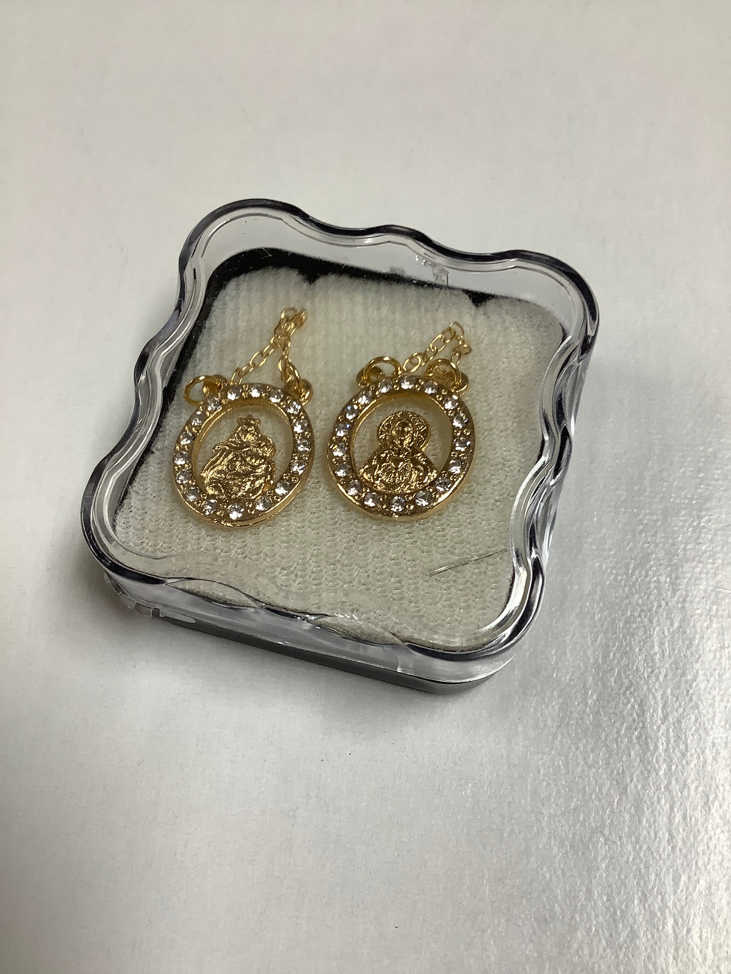 Scapular-Gold Plated-Oval