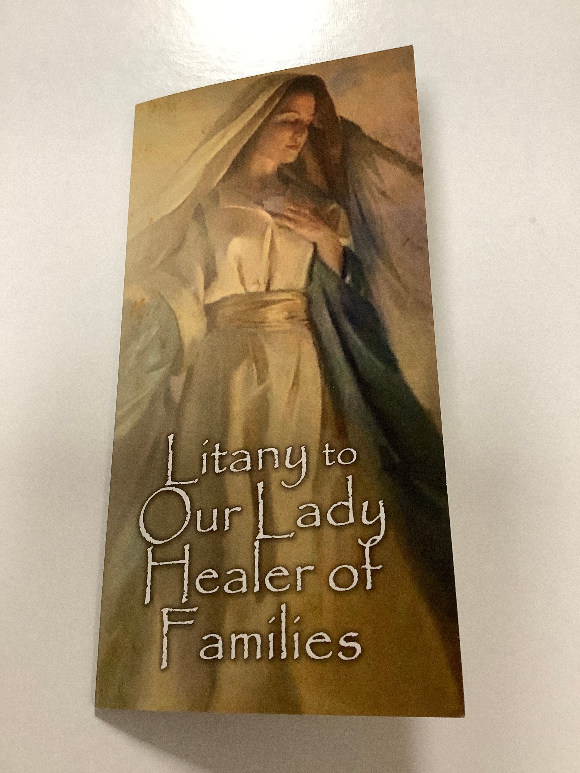 Prayer Card/Litany/Healer/Famil