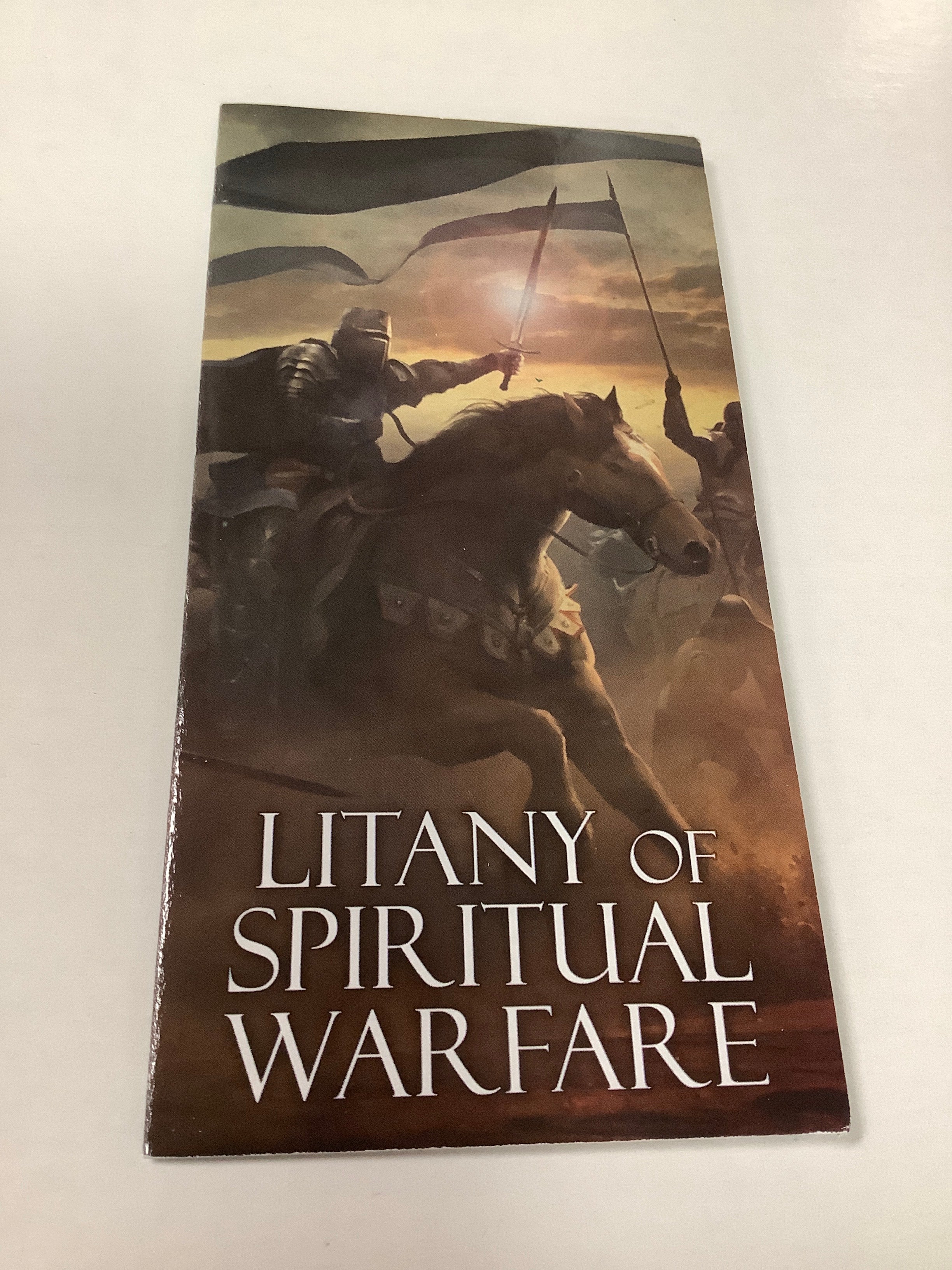 Prayer Card/Litany-Spirit.Warfa-3x6 Folded