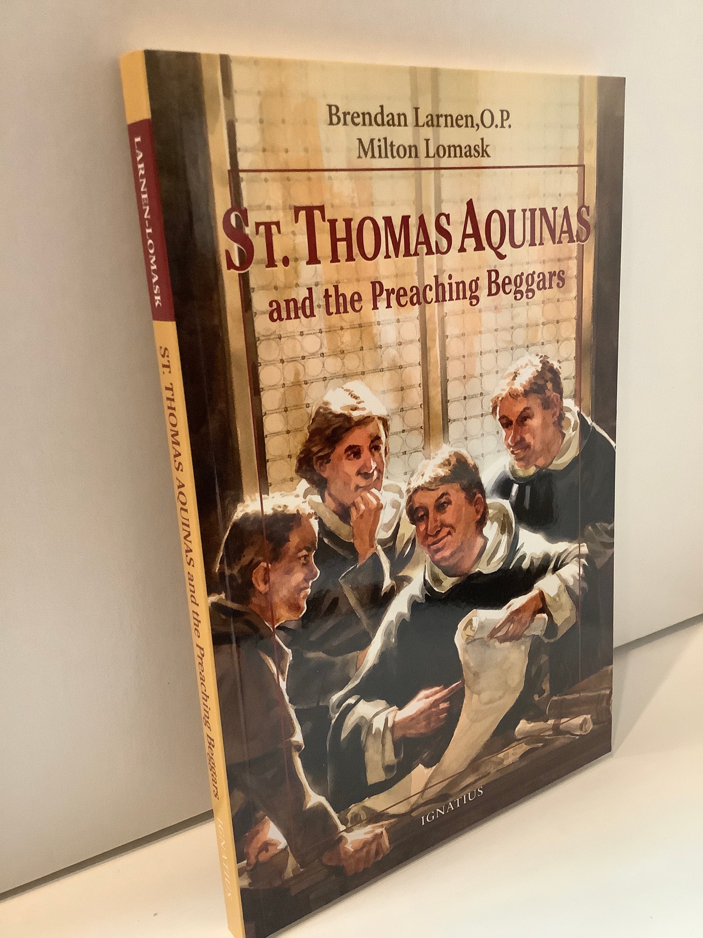 Book-St Thomas Aquinas-Preaching Beggars-Lomask