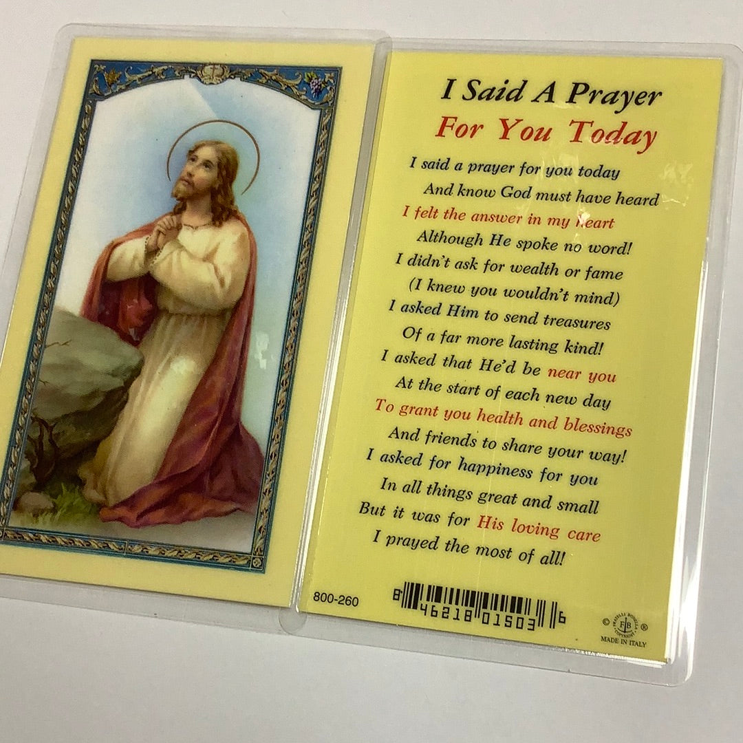 BM-laminated-I Said A Prayer For You Today-800-260