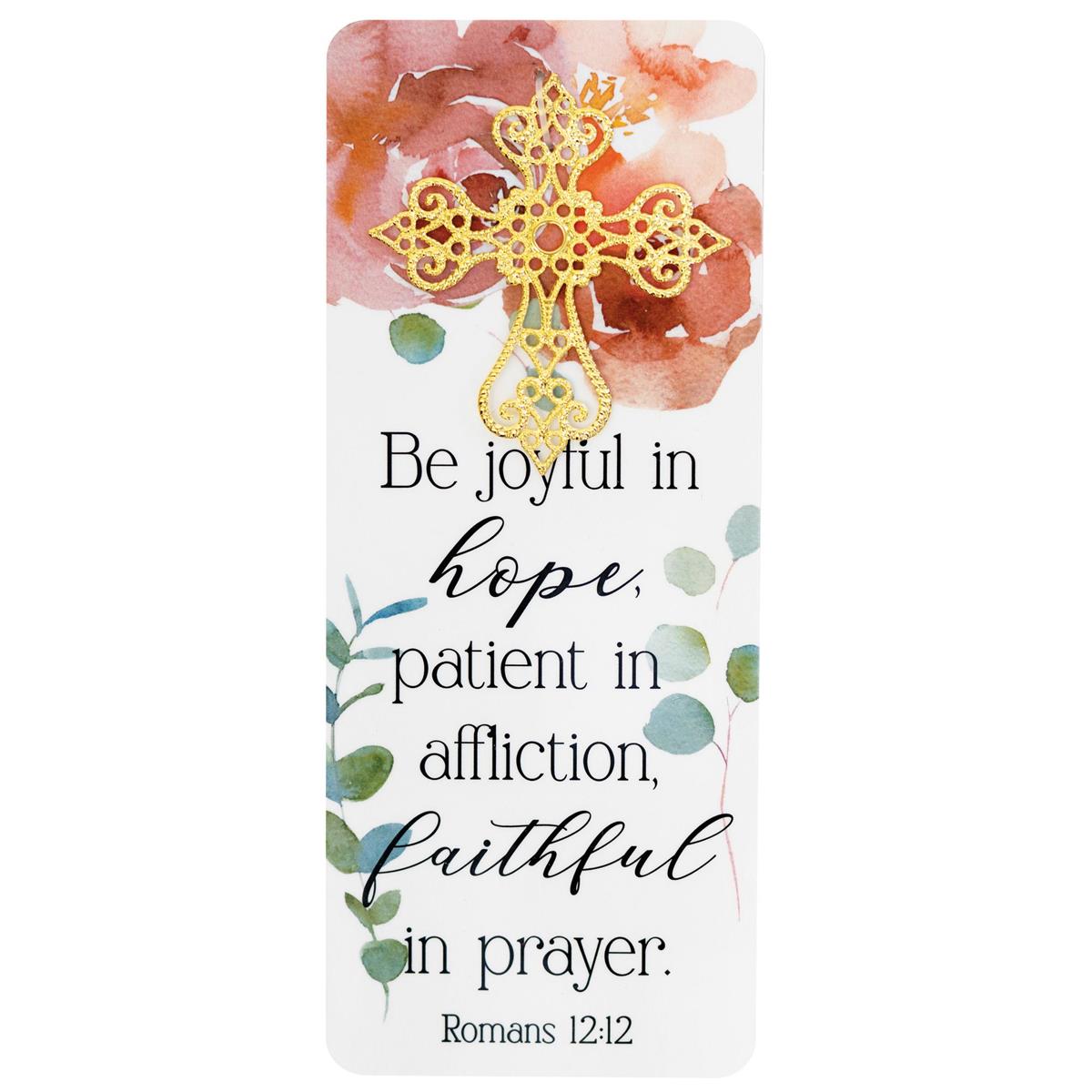 Bookcard-Be Joyful-W/Cross