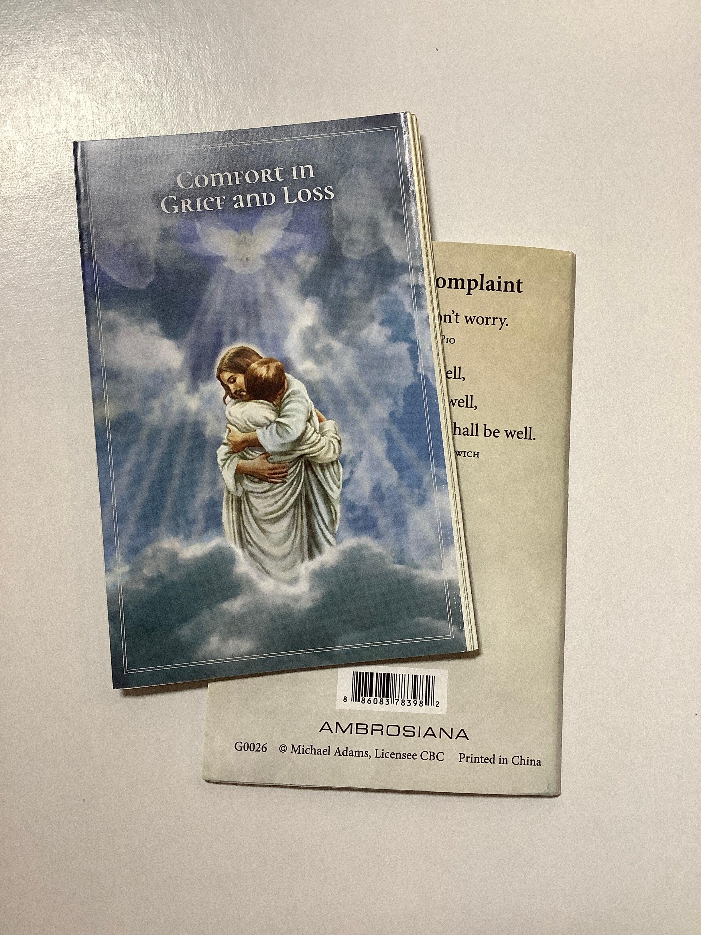 Pamphlet/Catholic/Comfort/Grief