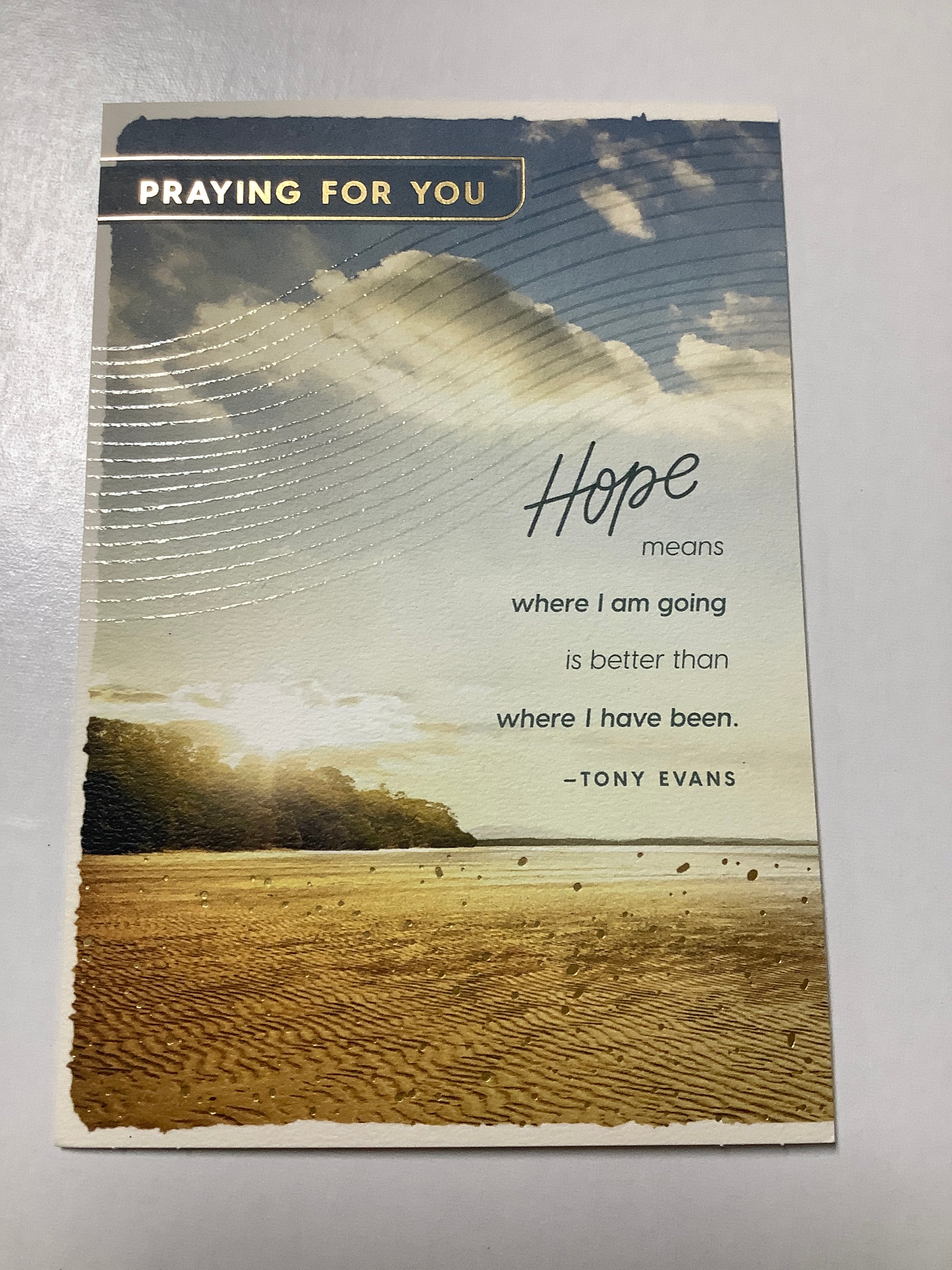 Card/Thinking Of You/U1046-Tony Evans