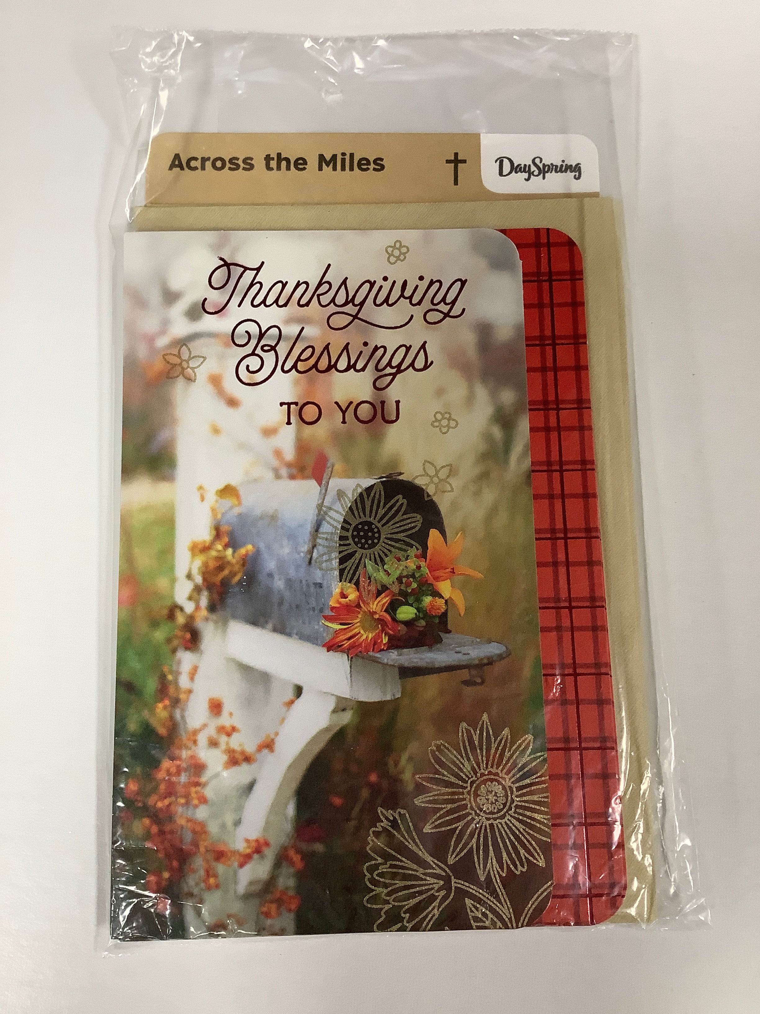 Card-Thanksgiving-Across The Miles-Mailbox Flowers