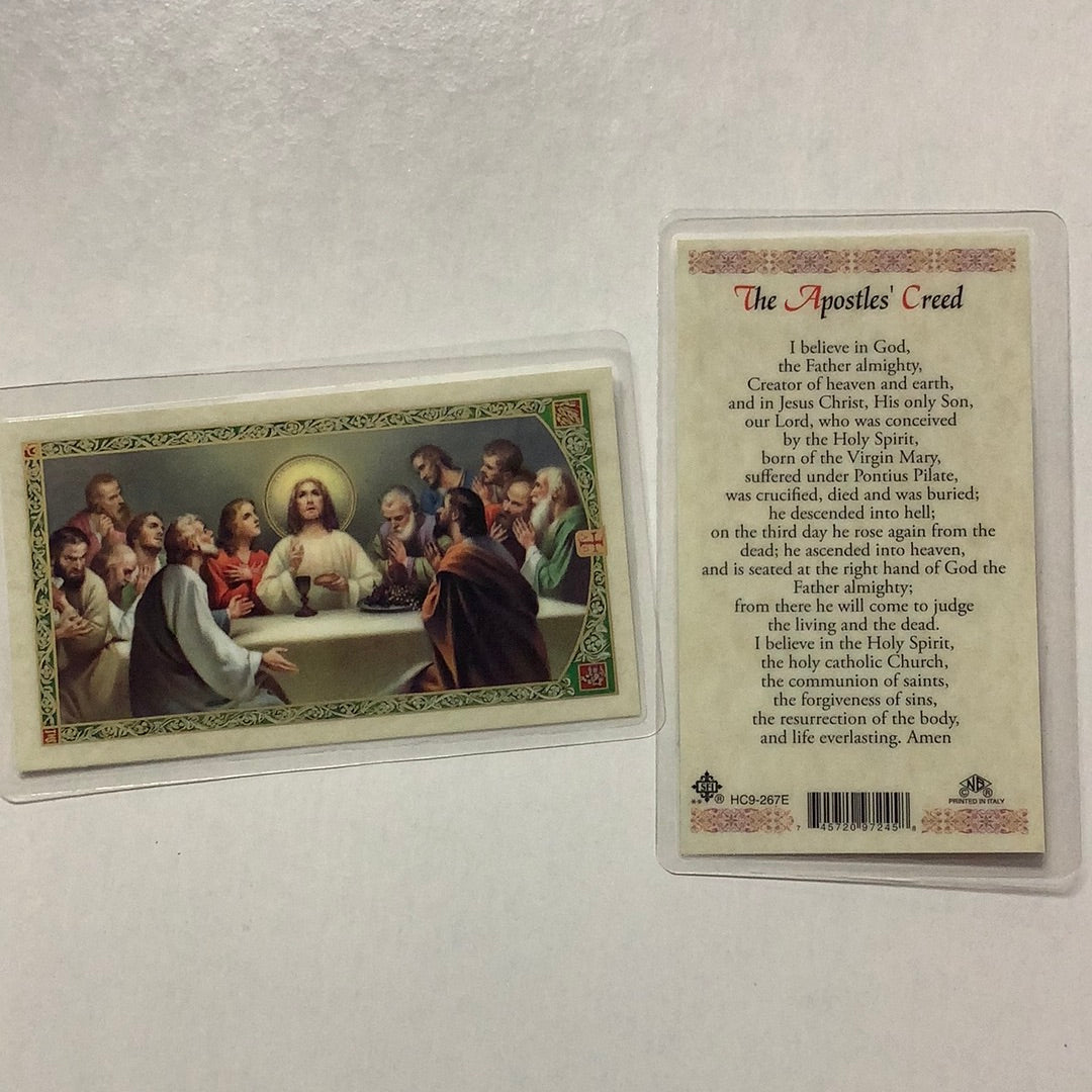 BM-laminated-Apostles' Creed-HC9-267E