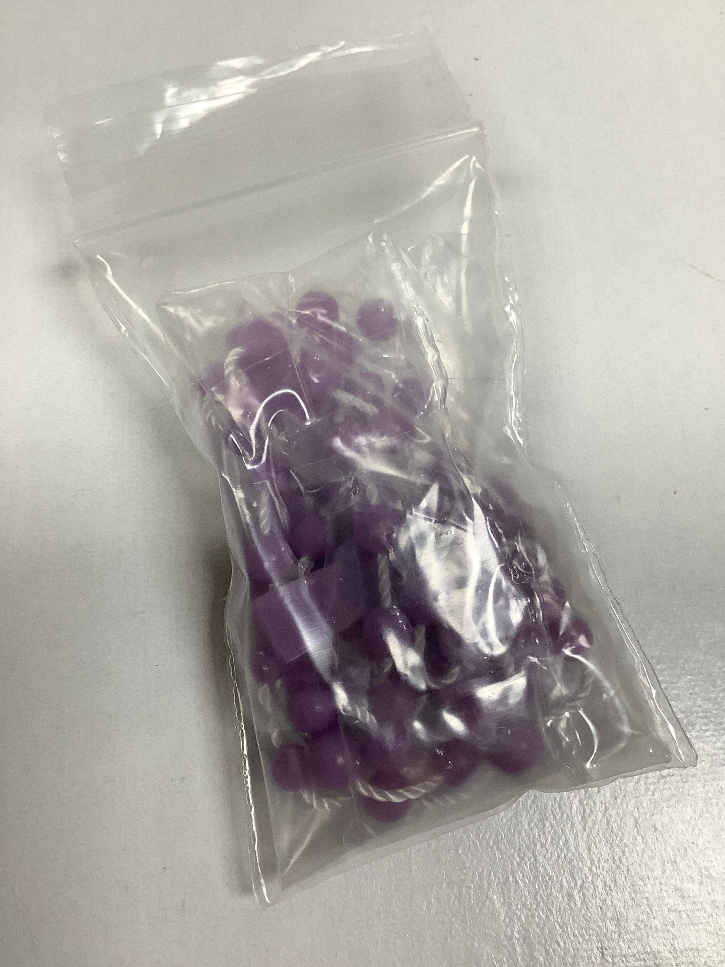 Rosary/Plastic/Purple/Economy