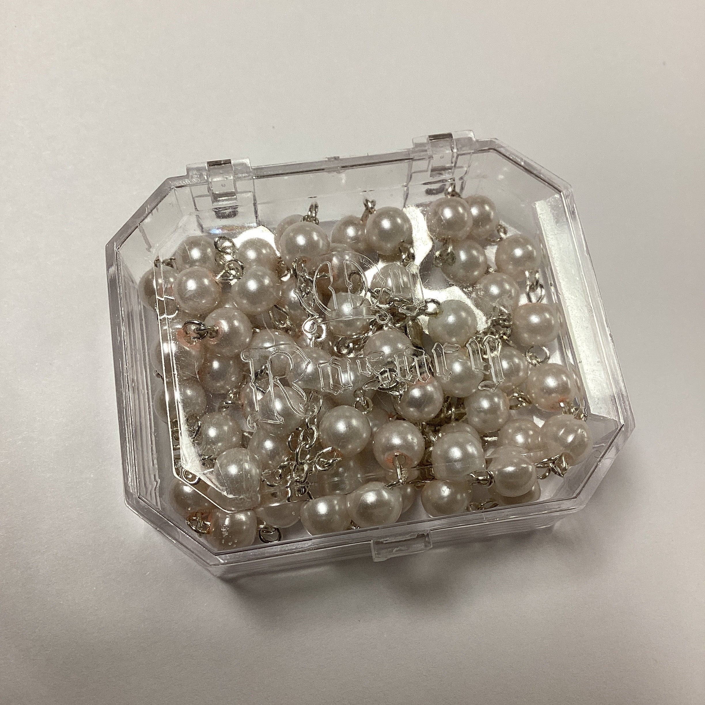 Rosary/6mm/Pearl Pink