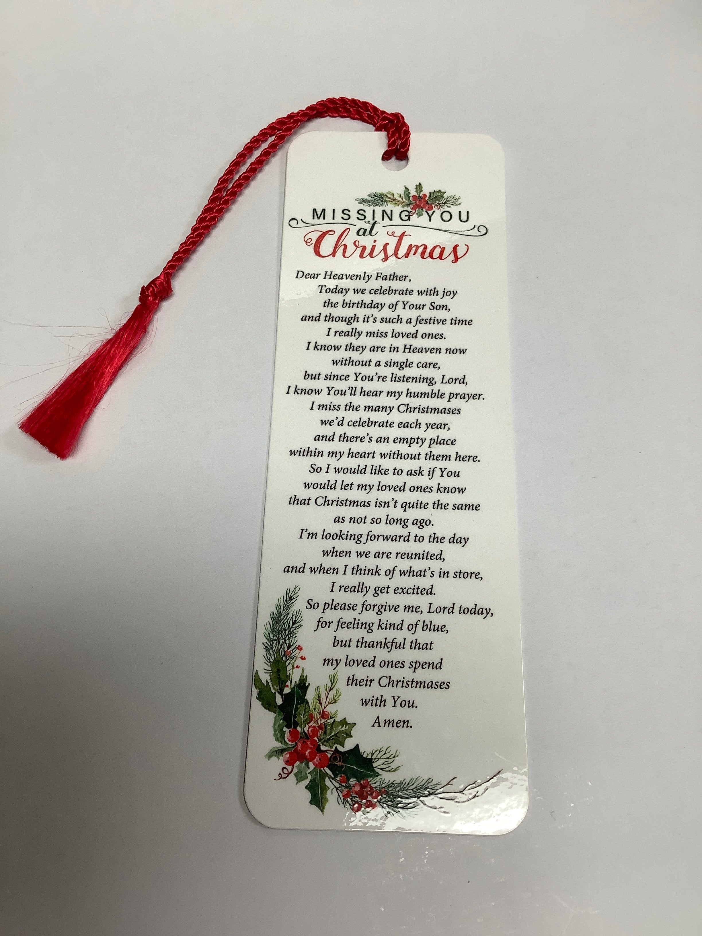 Bookmark/Tass/Missing You At Ch-bookmark