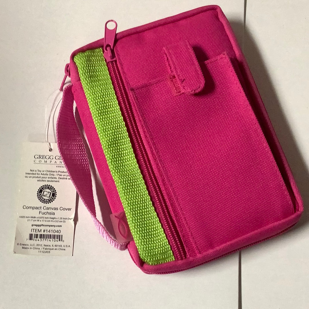 Bible Case/Fuchsia/Compact Canv