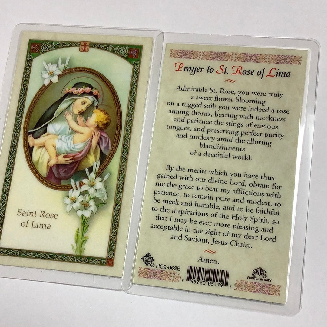 BM-laminated-St Rose of Lima-HC9-062E