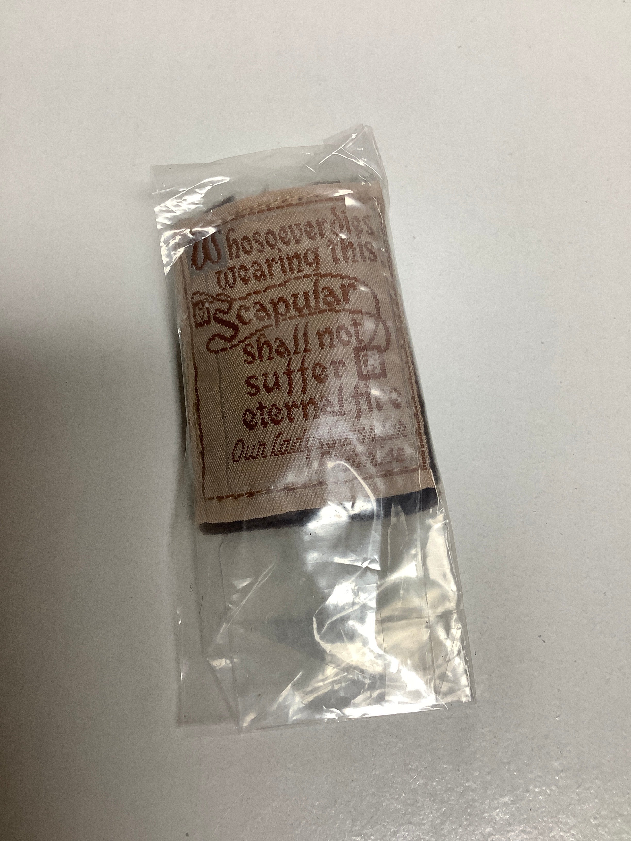 Scapular/White Cloth/PL870WH