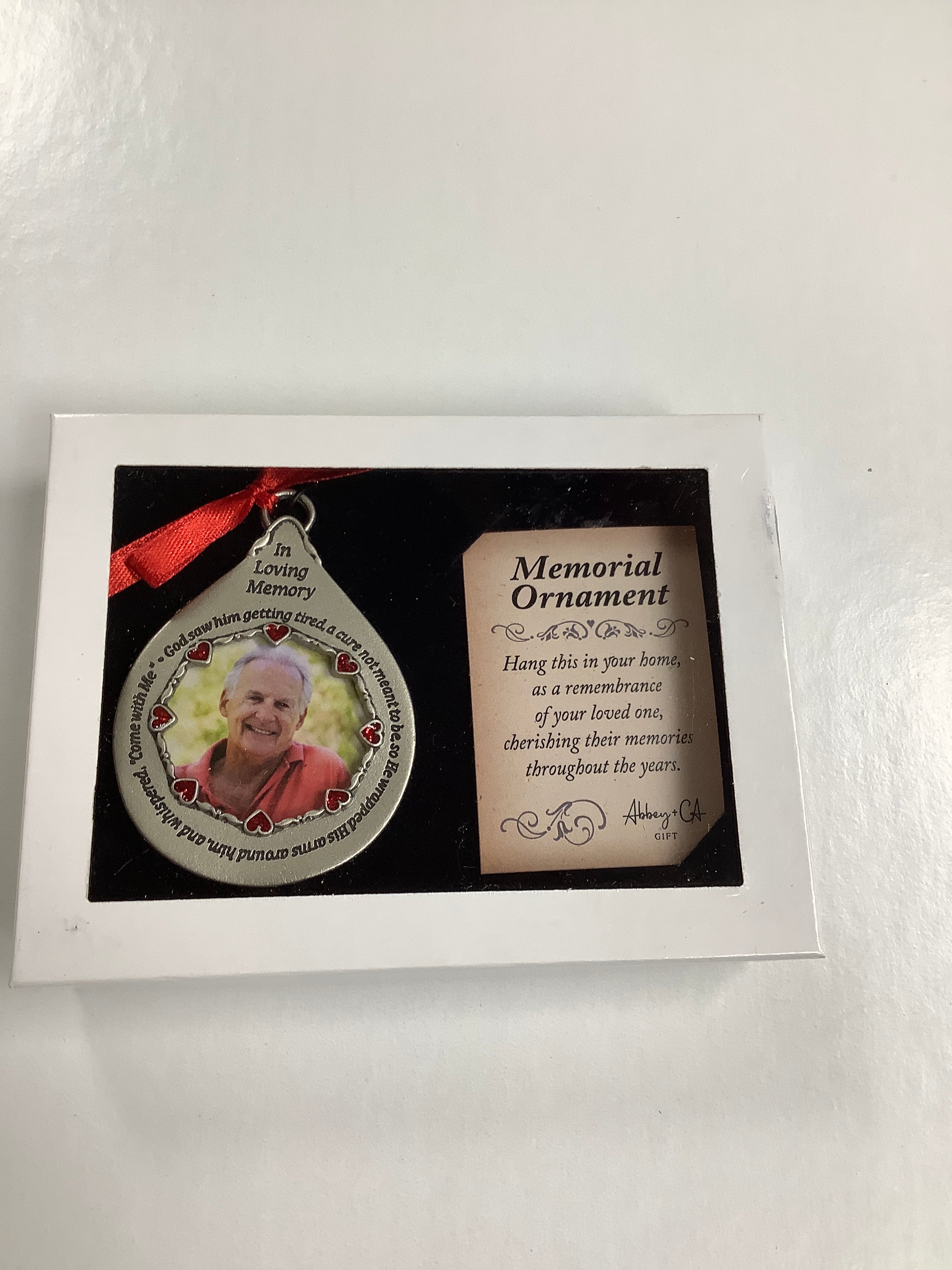 Ornament-Grief-In Loving Memory-Frame For Photo-For a Man