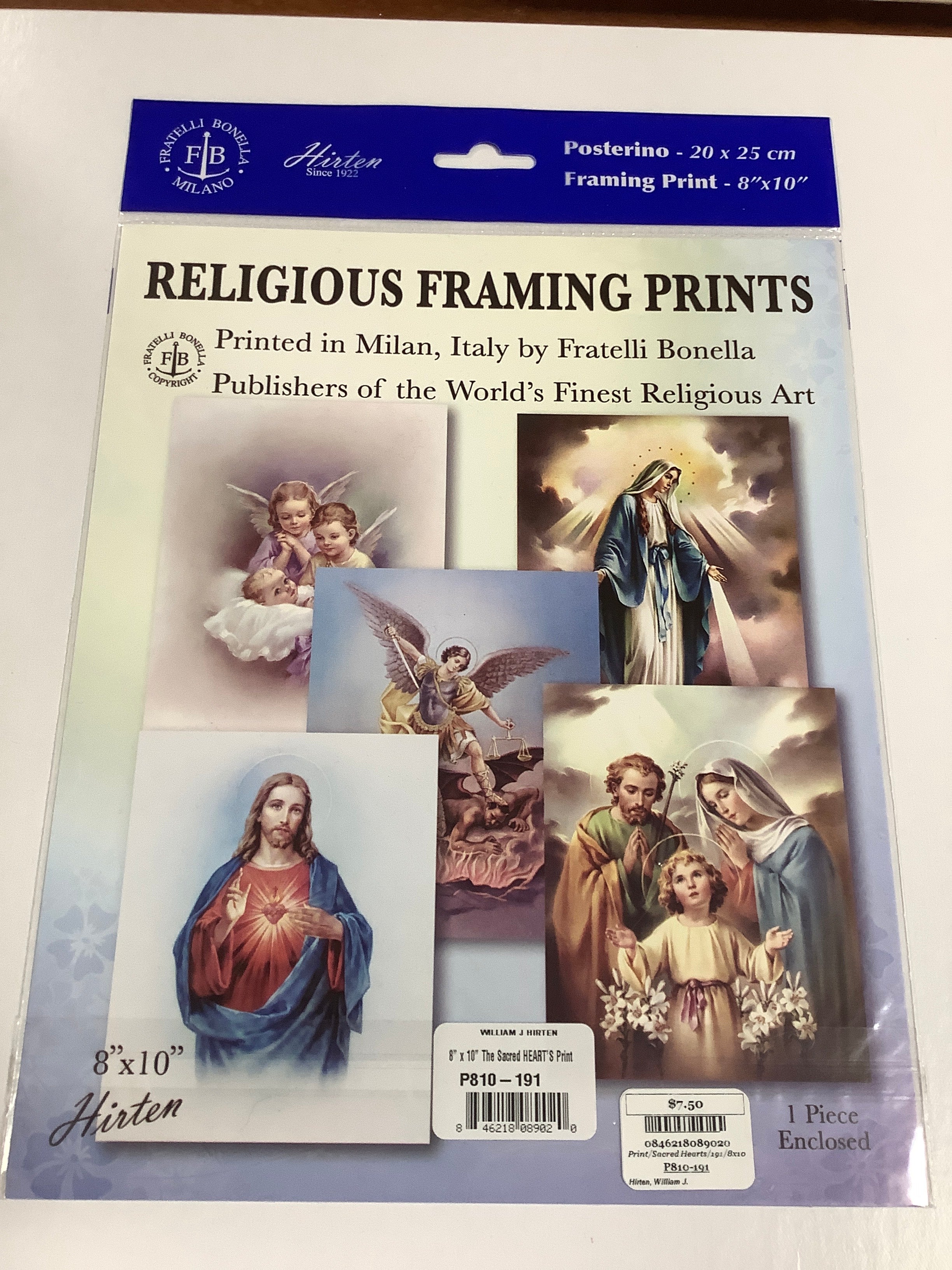 Print/Sacred Hearts/191/8x10"