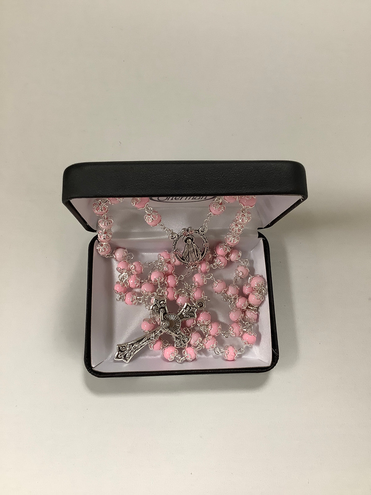 Rosary-Pink-Glass