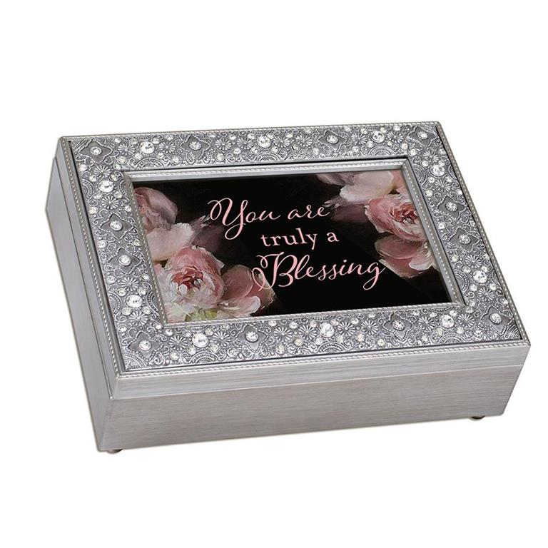 Music Box-Silver-Truly A Blessing