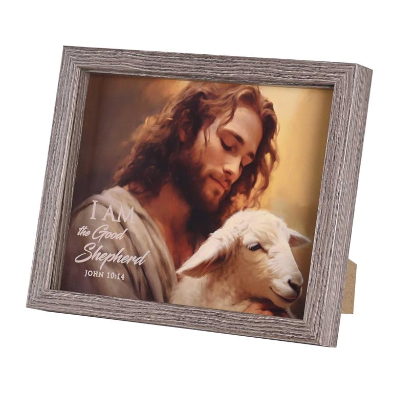 Framed Wall Art-I Am The Good Shepherd