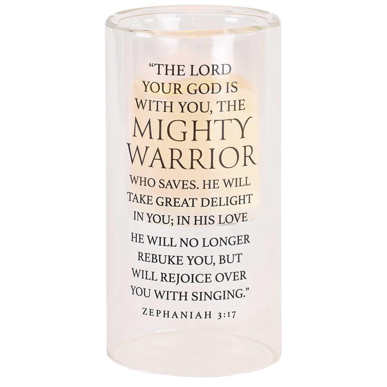 Candleholder-LED Candle-The Lord Your God-GCH-08-17S