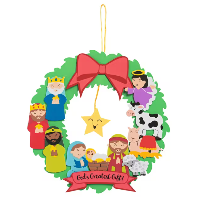 Craft Kit-Wreath-God's Greatest Gift