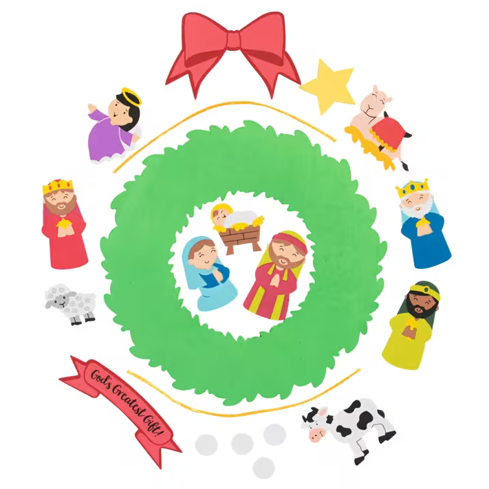 Craft Kit-Wreath-God's Greatest Gift