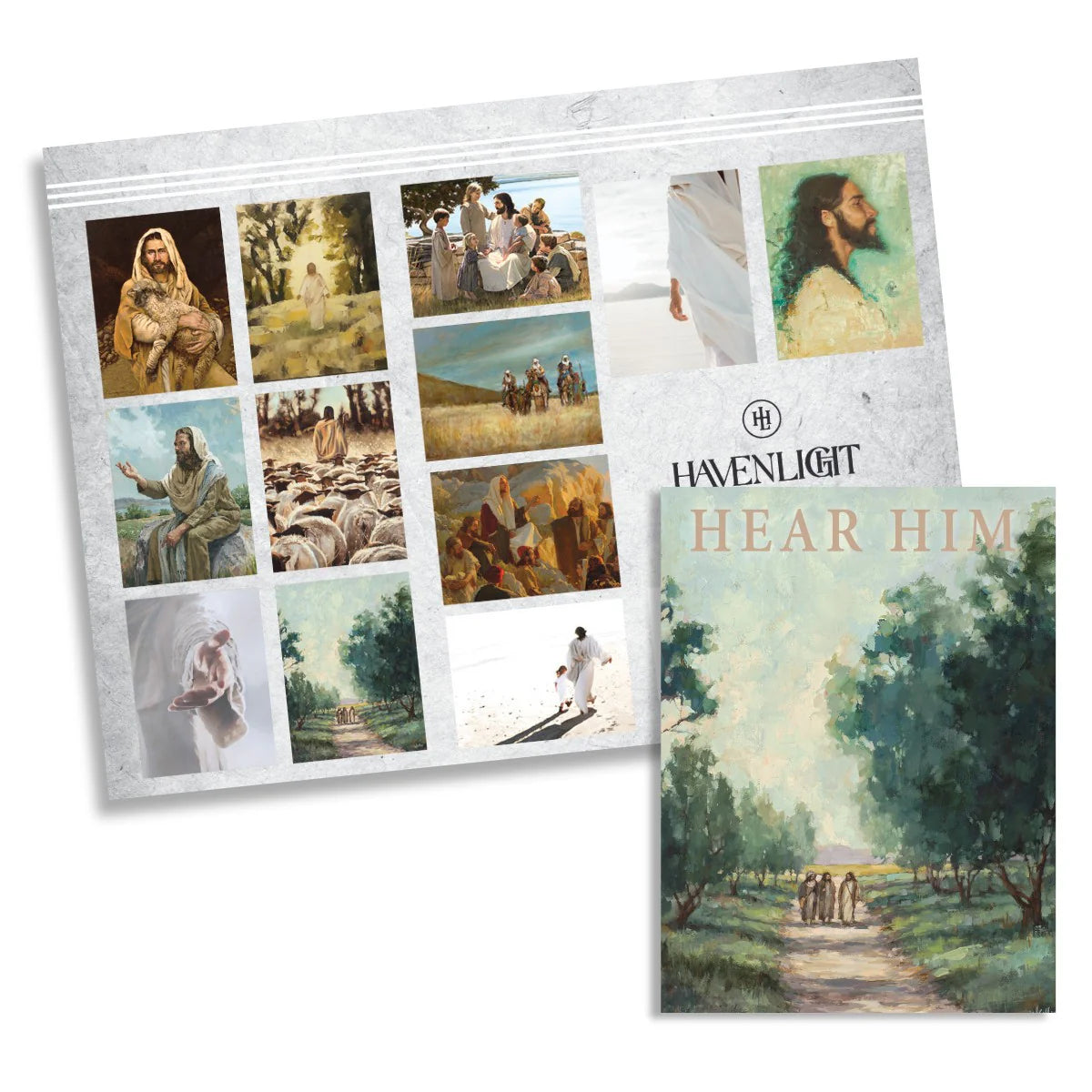 Prints-"Hear Him"-Mini Pack of 12 asst. Cards-HH1030022