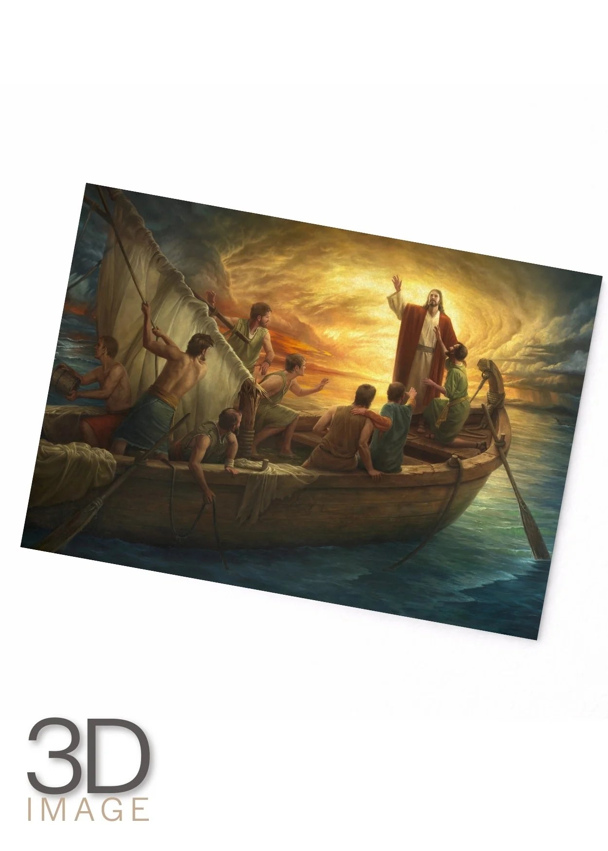 Postcard-3D Art-From Fear to Faith