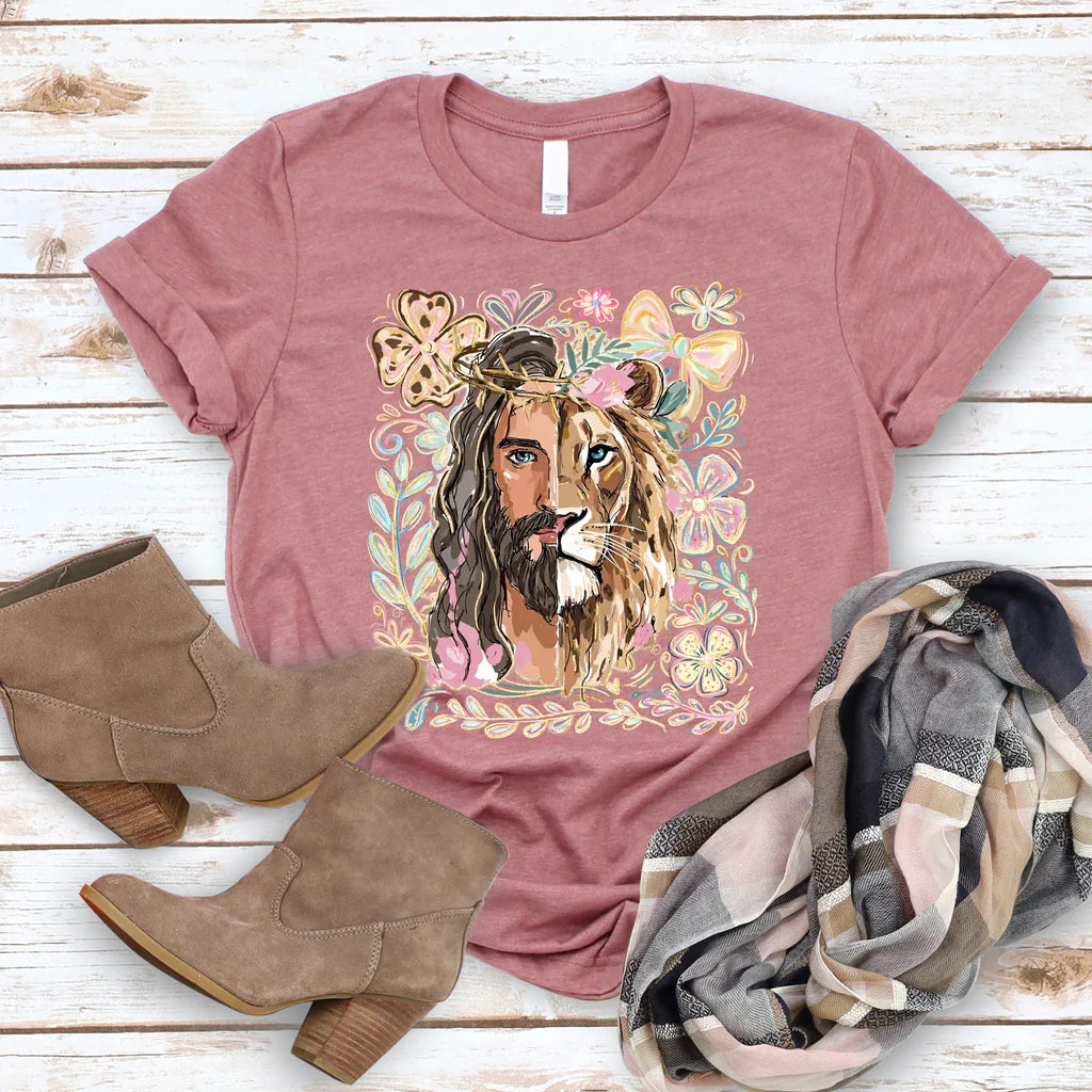 T-Shirt-Jesus and Lion