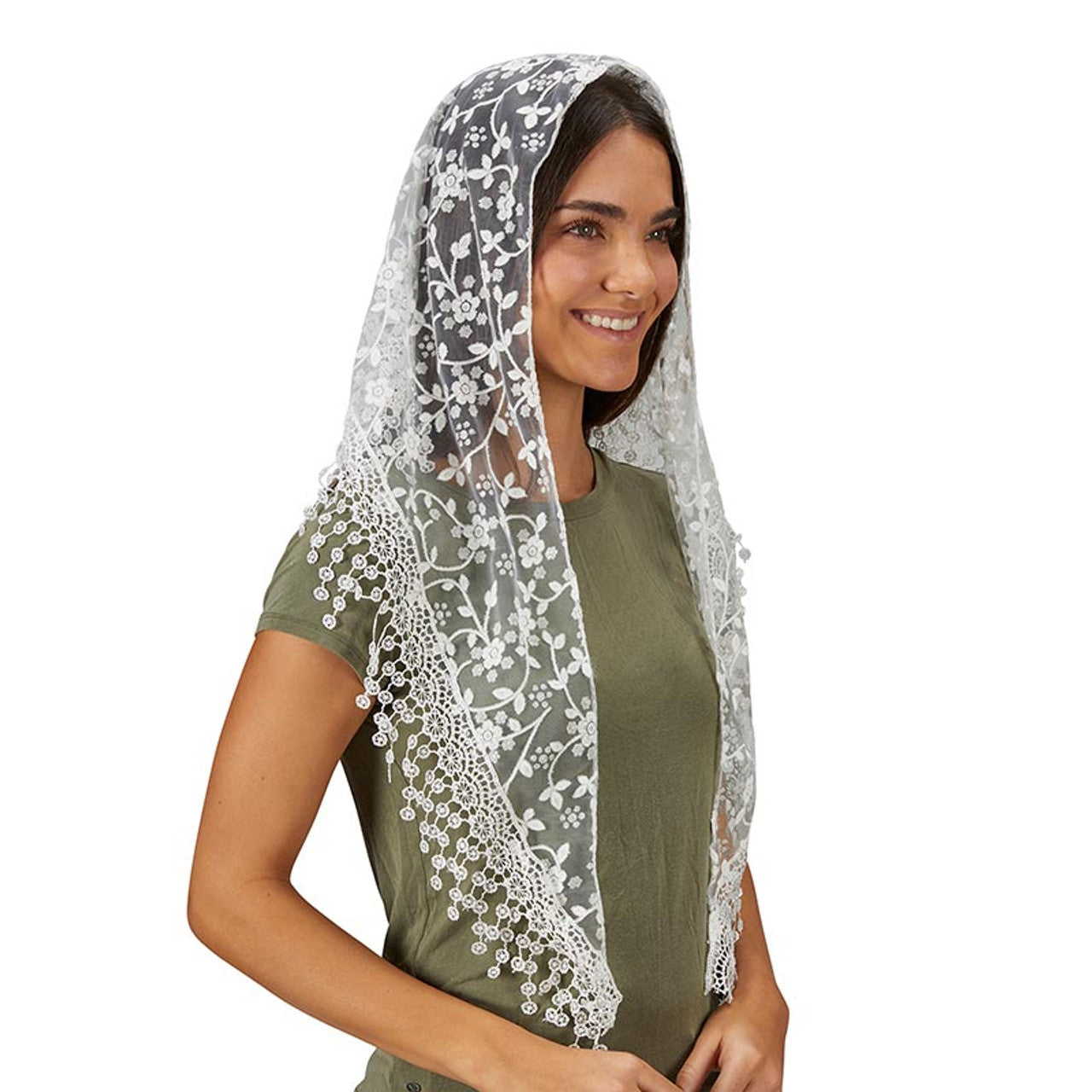 Veil/WhiteChapelW/Tassels
