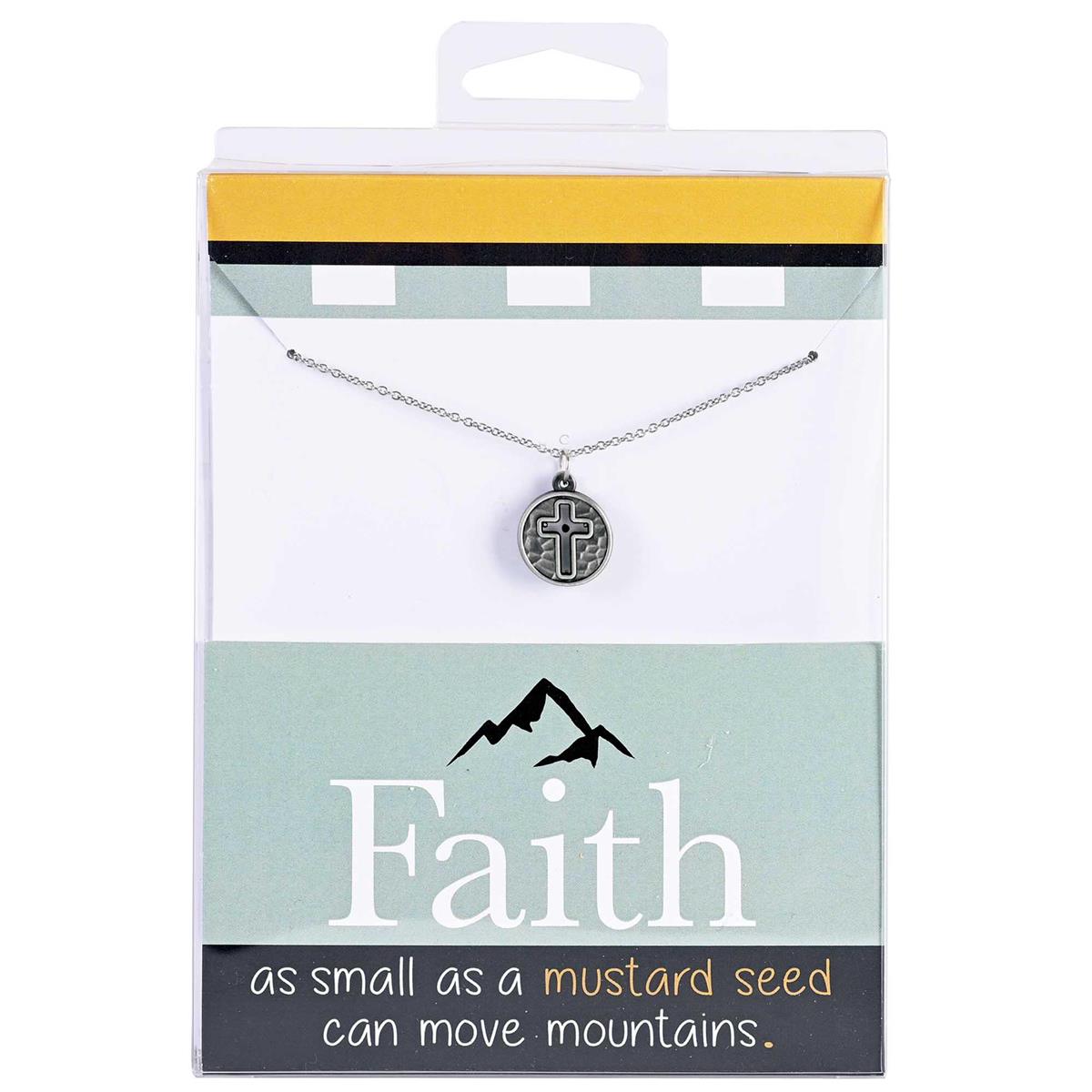 Necklace-Cross-Mustard Seed