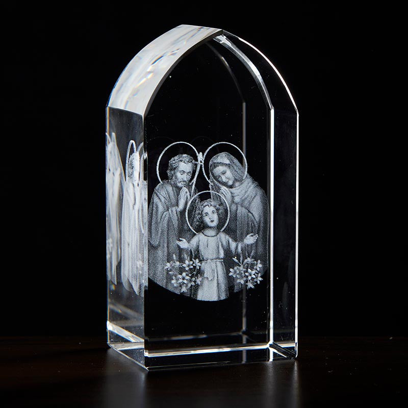 Etched Glass-Holy Family-JC4406