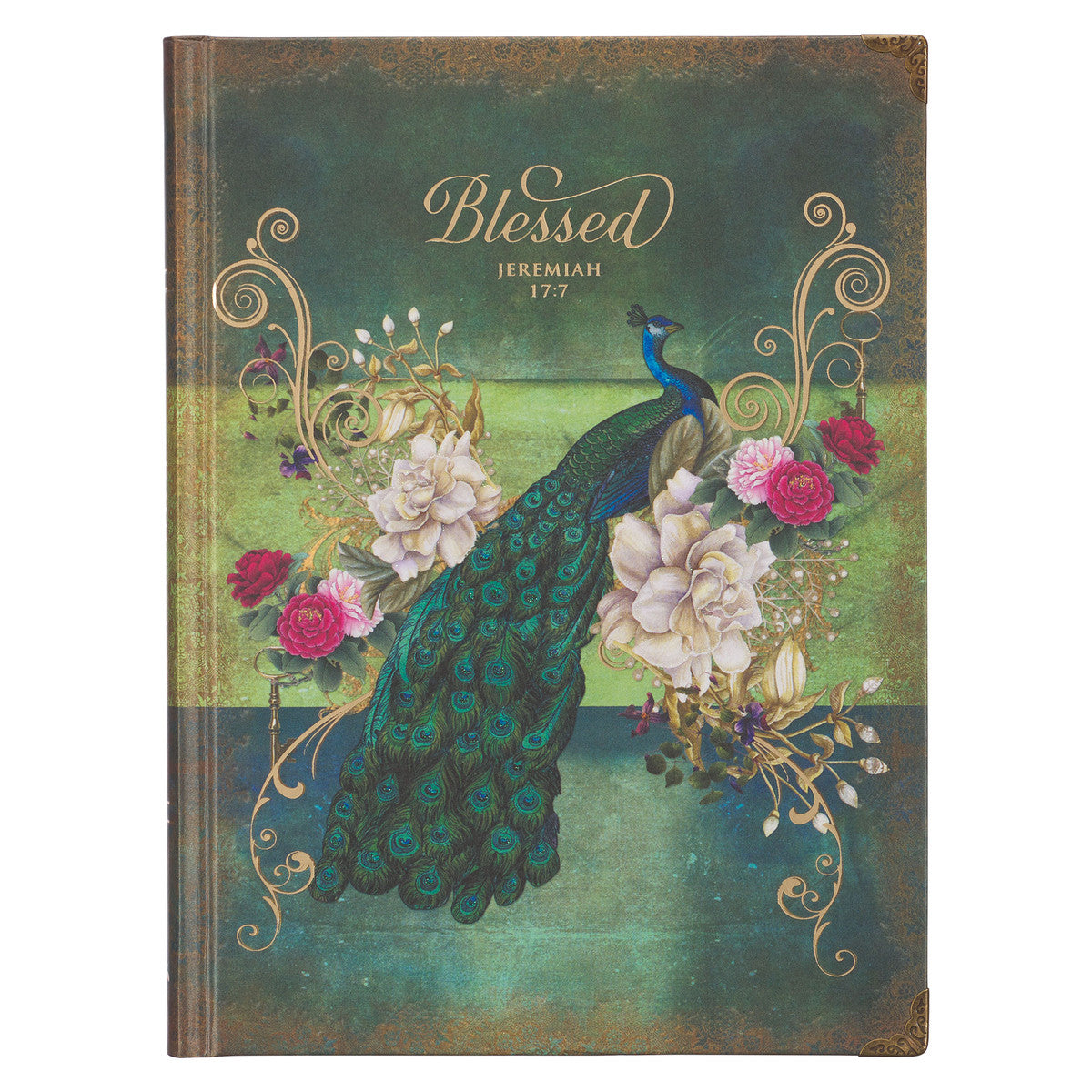 Journal-HC-Teal-Blessed-Peacock-Jer17:7