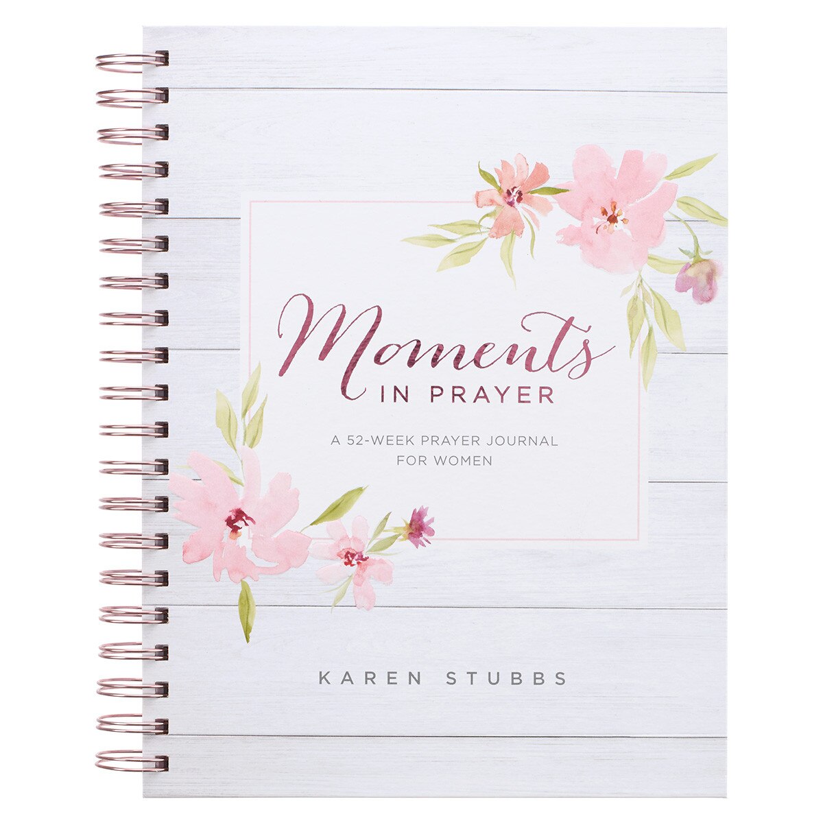 Book-Prayer Journal-Spiral-Moments In Prayer