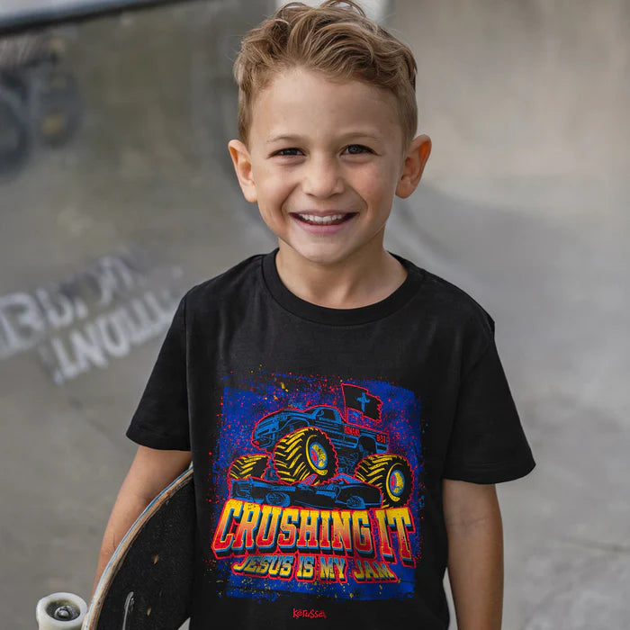 TShirt-Crushing It-Jesus Is My Jam-Kids