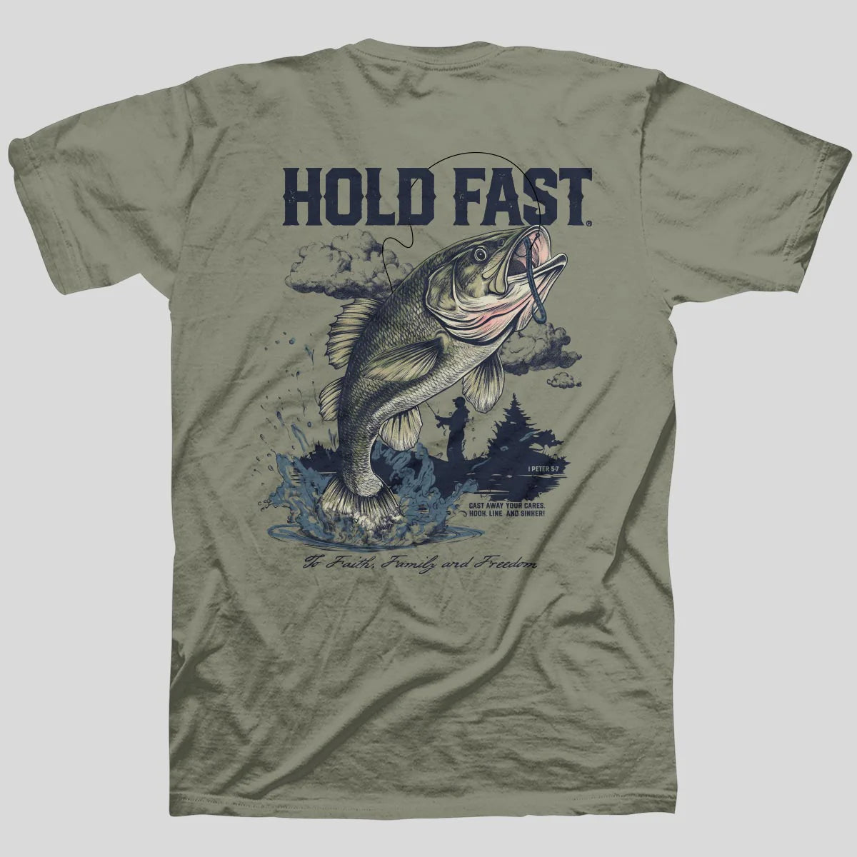TShirt-Hold Fast-Fishing-Men's