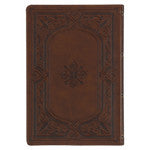 Bible-KJV-Thumb Index-Study Bible-Brown