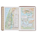 Bible-KJV-Thumb Index-Study Bible-Brown