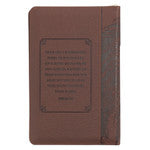 Bible-KJV-Brown Faux Leather-Lion