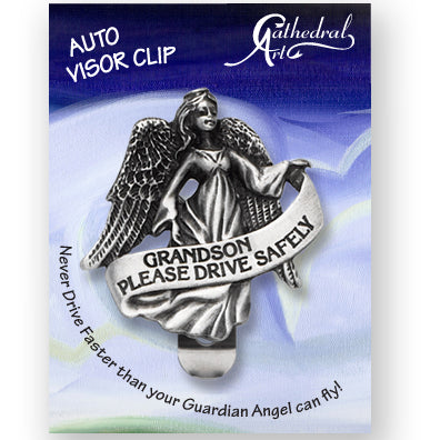 Visor Clip/Angel/Grandson