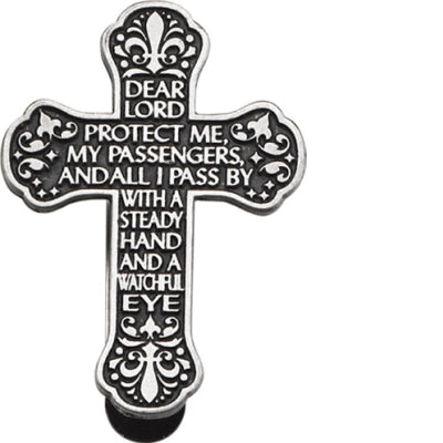 Visor Clip/Dear Lord/Cross-KVC178