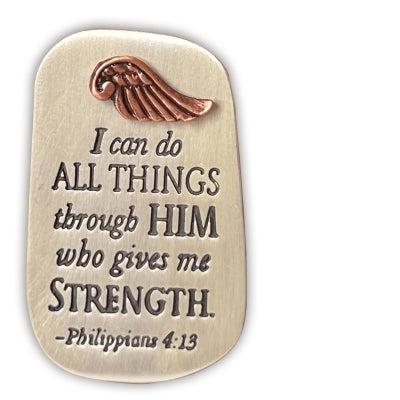 Visor Clip-I can do all things-KVC826