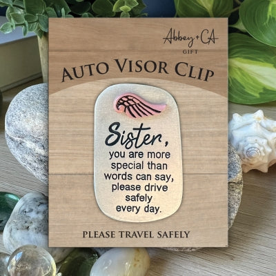 Visor Clip-Sister-More Special than Words