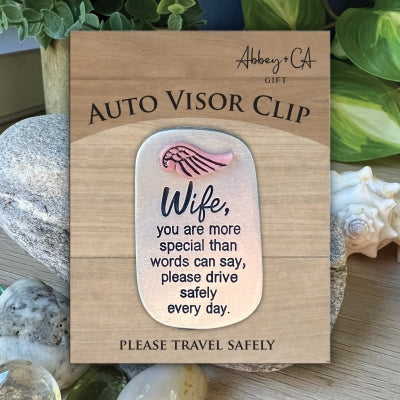 Visor Clip-Wife-More Special than Words