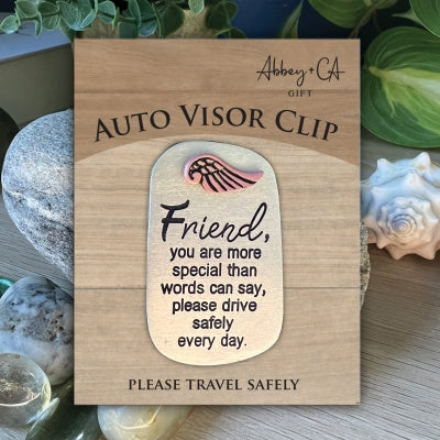 Visor Clip-Friend-More Special than Words can Say