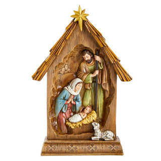 Statue/Christmas/HolyFamilyinCr