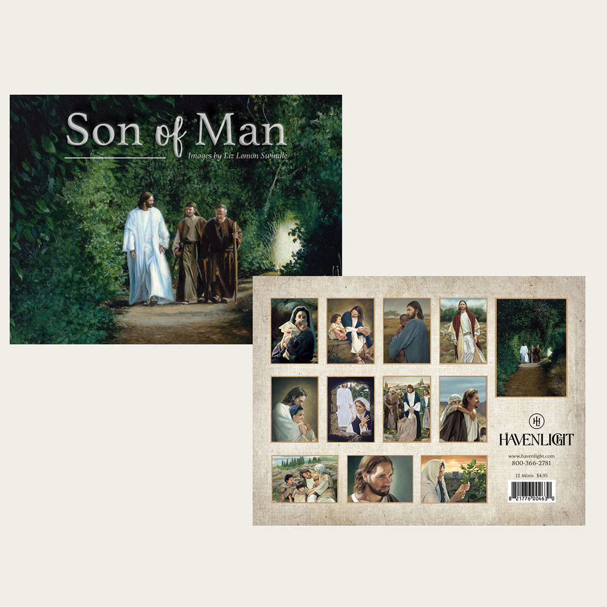 Prints-"Son of Man"-Mini Pack of 12 asst. Cards-LL47NPK