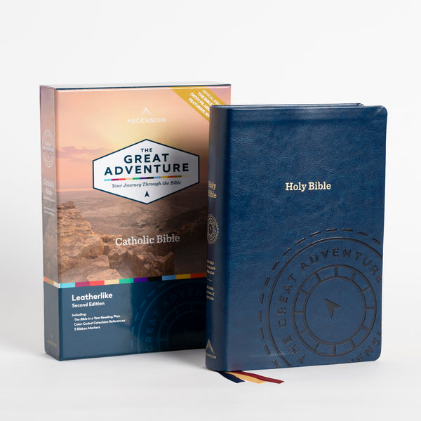 Bible-Catholic-Great Adventure-Leatherlike-Second Edition