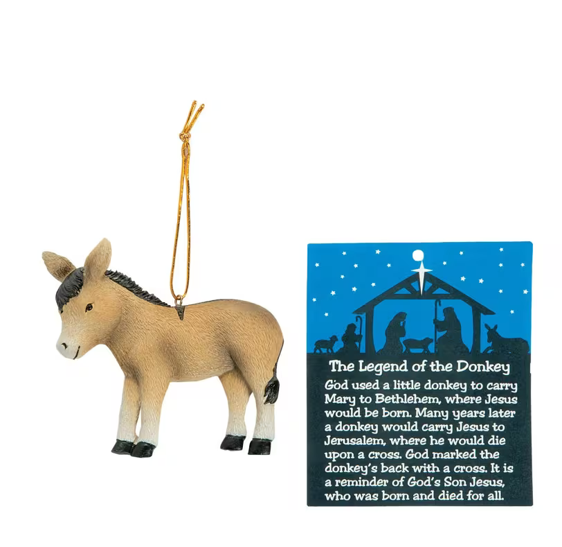 Ornament-Donkey-Legend Of-3"