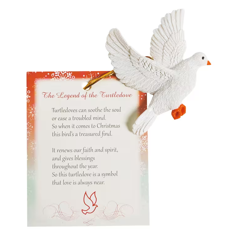 Ornament-Turtle Dove-The Legend Of-2.5"